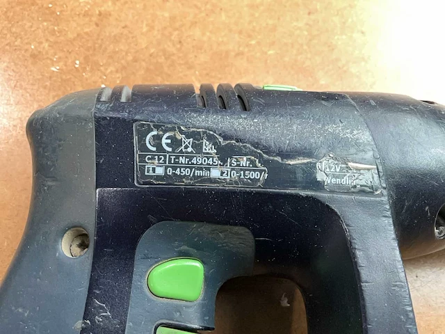 Festool c12 ce-mh45-plus accu-schroefboormachine - afbeelding 2 van  8