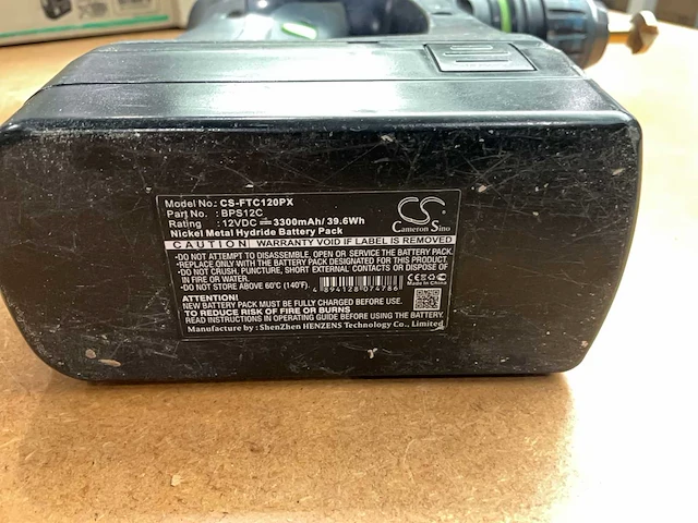Festool c12 ce-mh45-plus accu-schroefboormachine - afbeelding 3 van  8