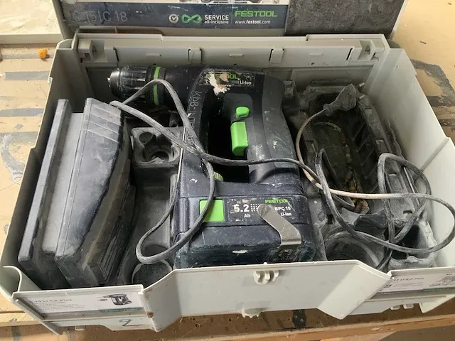 Festool c15 li 5,2plus accu schroefmachine - afbeelding 1 van  1