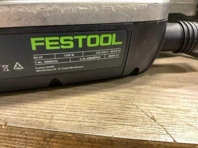 Festool conturo ka65 kantenlijmer - afbeelding 4 van  6