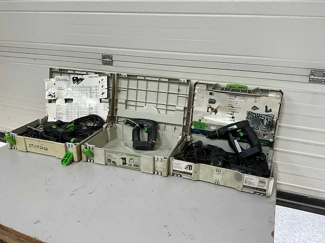 Festool diverse gereedschappen (3x) - afbeelding 1 van  11