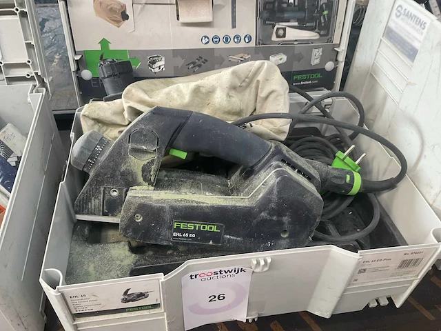 Festool ehl 65 eq schaafmachine - afbeelding 1 van  4