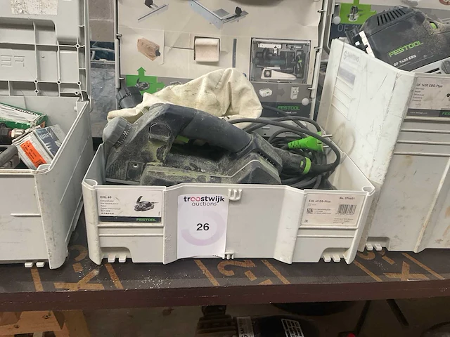 Festool ehl 65 eq schaafmachine - afbeelding 4 van  4