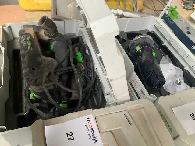 Festool elektrisch handgereedschap (2x) - afbeelding 1 van  3