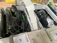 Festool elektrisch handgereedschap (2x) - afbeelding 1 van  3