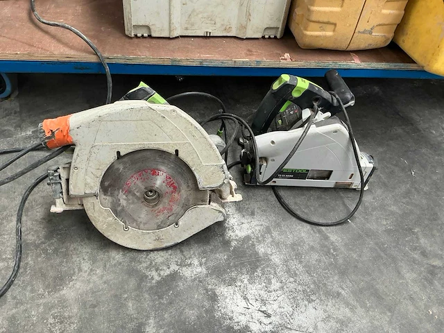 Festool invalcirkelzaag (2x) - afbeelding 1 van  5