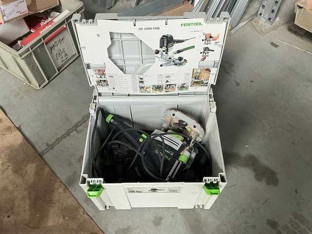 Festool of 1400 ebq bovenfrees - afbeelding 1 van  4