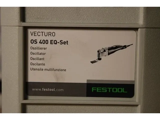 Festool oscillerende snijmachine vecturo - afbeelding 2 van  5