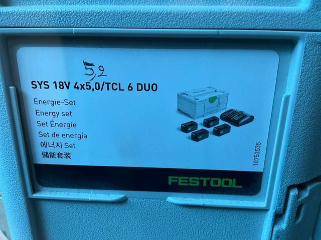 Festool partij accu handgereedschap - afbeelding 6 van  27