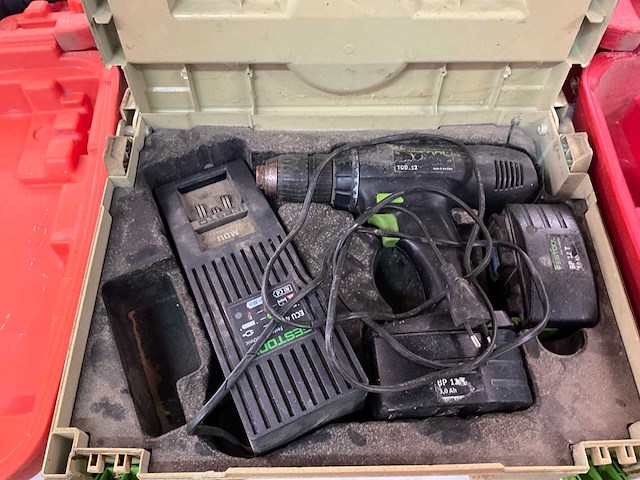 Festool tdd 12 schroeven & boor - afbeelding 1 van  3