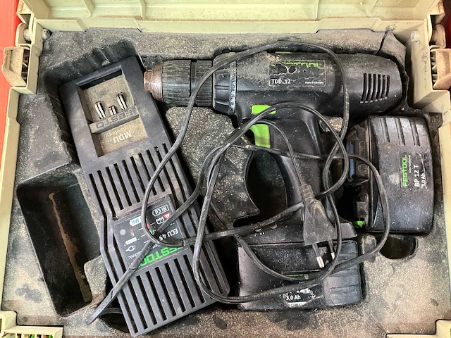 Festool tdd 12 schroeven & boor - afbeelding 2 van  3