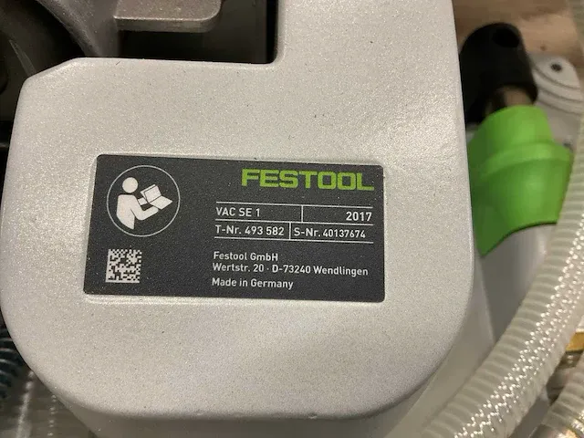 Festool vac sys se1 vacuümeenheid - afbeelding 5 van  6