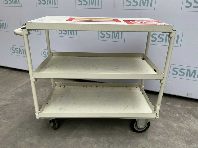 Fetra transportwagen met 3 legborden - afbeelding 2 van  8