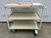 Fetra transportwagen met 3 legborden - afbeelding 4 van  8