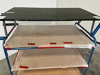 Fetra transportwagen met 4 legborden - afbeelding 7 van  12