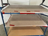 Fetra transportwagen met 4 legborden - afbeelding 8 van  12