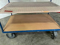 Fetra transportwagen met 4 legborden - afbeelding 9 van  12