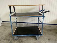 Fetra transportwagen met 4 legborden - afbeelding 2 van  11