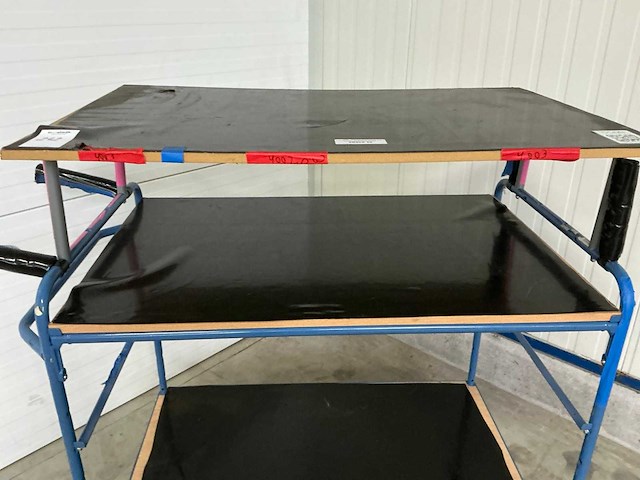 Fetra transportwagen met 4 legborden - afbeelding 6 van  11