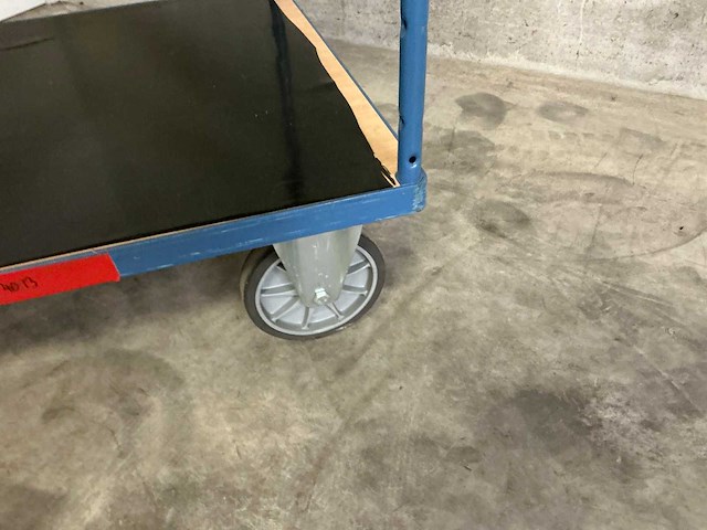 Fetra transportwagen met 4 legborden - afbeelding 8 van  11
