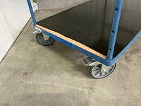 Fetra transportwagen met 4 legborden - afbeelding 9 van  11