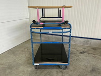 Fetra transportwagen met 4 legborden - afbeelding 10 van  11