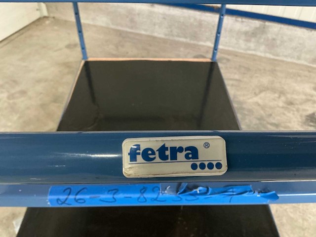 Fetra transportwagen met 4 legborden - afbeelding 11 van  11
