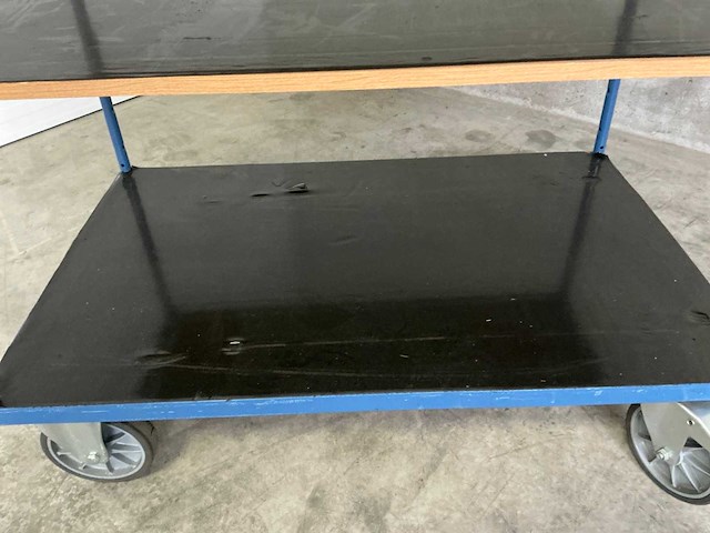 Fetra transportwagen met 4 legborden - afbeelding 9 van  12