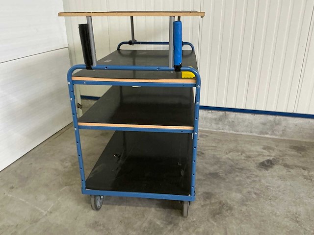 Fetra transportwagen met 4 legborden - afbeelding 12 van  12