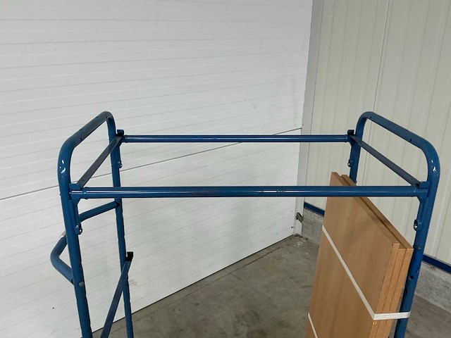 Fetra transportwagen met 4 legborden - afbeelding 4 van  10