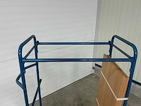 Fetra transportwagen met 4 legborden - afbeelding 4 van  10