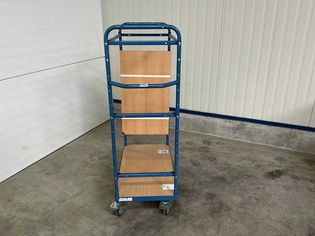 Fetra transportwagen met 4 legborden - afbeelding 8 van  10