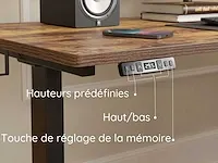Fezibo - l-vormig verstelbaar bureau - 160 x 120 - afbeelding 2 van  10