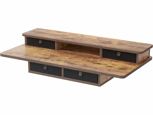 Fezibo bureau 140 * 60 cm - met 4 lades - afbeelding 2 van  3