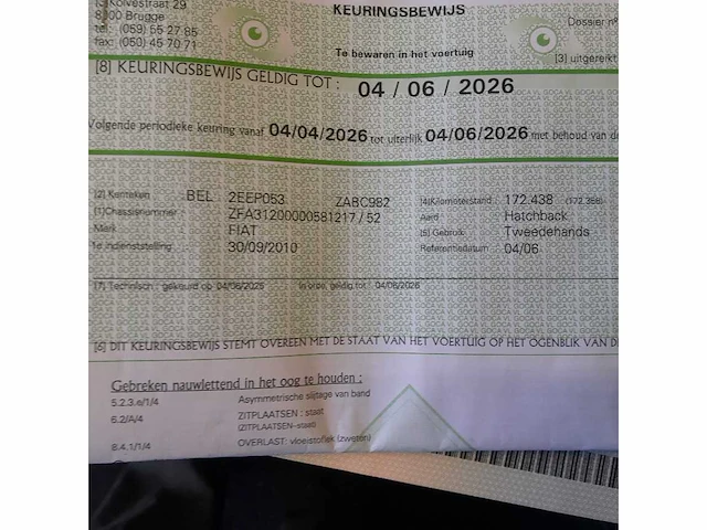 Fiat - 2010 - 500 - personenauto - afbeelding 13 van  20