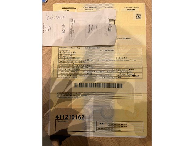 Fiat - 2013 - ducato - bestelwagen - personenauto - afbeelding 18 van  29