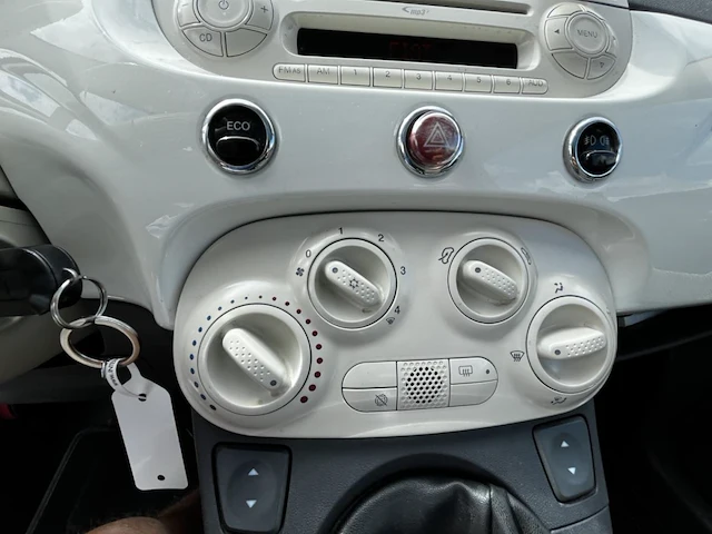 Fiat 500 0.9 t twinair lounge stop & start 85, 2011 - afbeelding 24 van  35