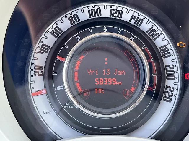 Fiat 500 1.2i eco lounge 69, 2018 - afbeelding 32 van  32