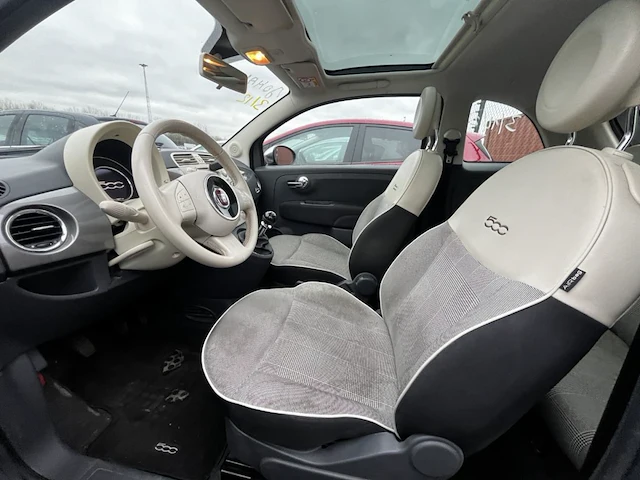 Fiat 500 1.2i la petite robe noire,2015 - afbeelding 7 van  36