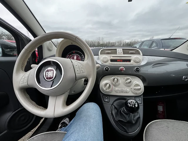 Fiat 500 1.2i la petite robe noire,2015 - afbeelding 34 van  36