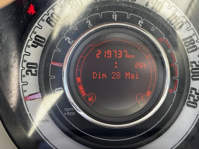 Fiat 500 1.2i lounge 69, 2012 - afbeelding 8 van  43