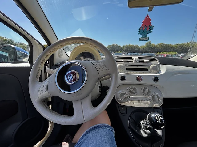 Fiat 500 1.2i lounge 69, 2012 - afbeelding 9 van  43