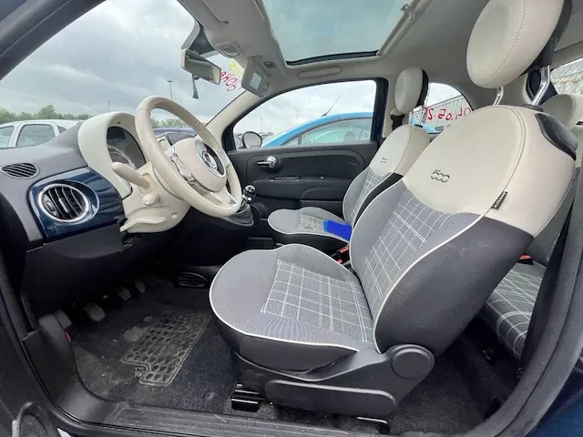 Fiat 500 1.2i lounge (eu6d-temp) 69, 2019 - afbeelding 8 van  41