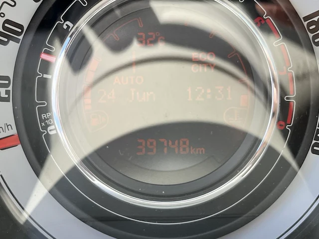 Fiat 500 1.2i lounge mta (eu6d-temp) 69 at, 2019 - afbeelding 28 van  30
