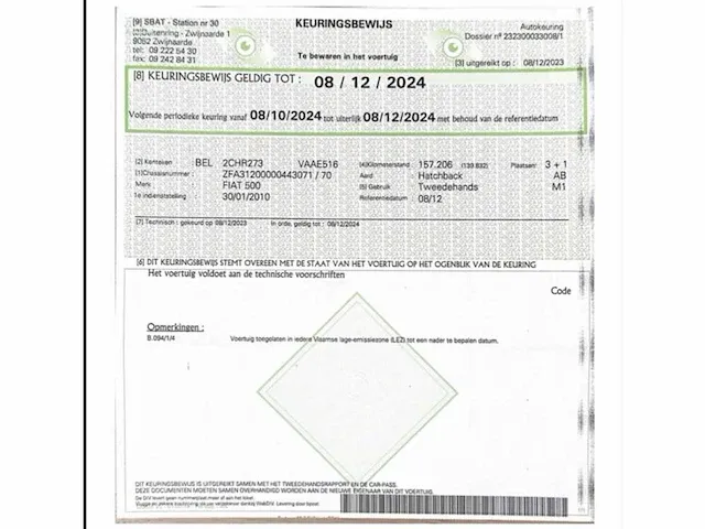 Fiat 500, 2010 - afbeelding 7 van  15