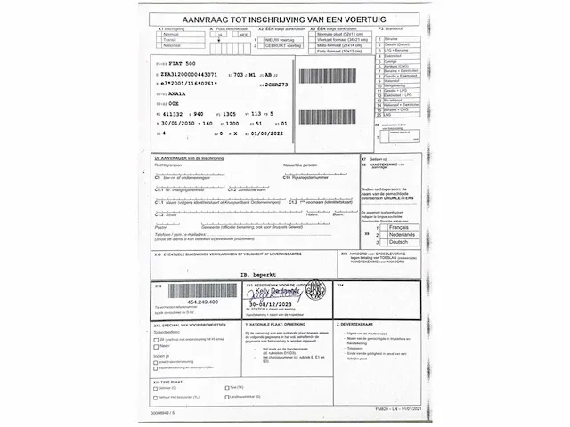 Fiat 500, 2010 - afbeelding 4 van  15