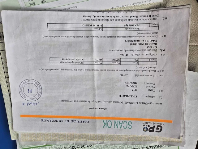 Fiat bavaria i740 style mobilhome - afbeelding 54 van  59