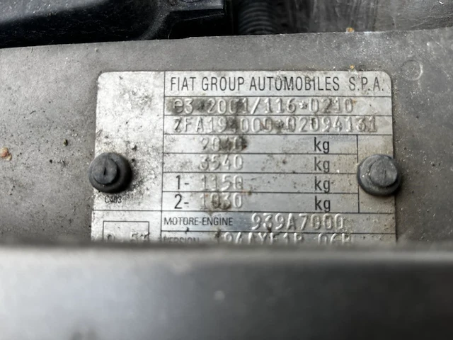 Fiat croma,2008 - afbeelding 5 van  19