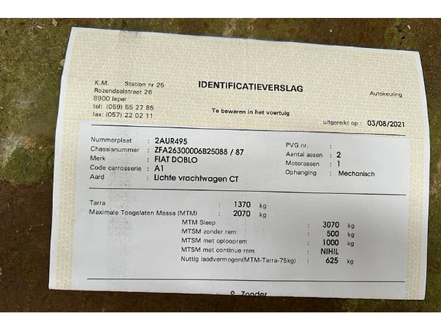 Fiat doblo - afbeelding 8 van  19