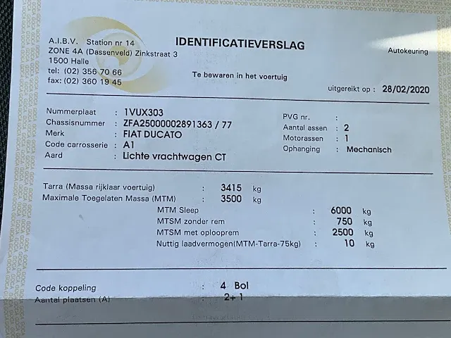 Fiat ducato signalisatiewagen - afbeelding 76 van  82